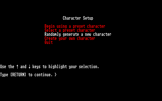 Beyond Zork - The Coconut of Quendor atari screenshot
